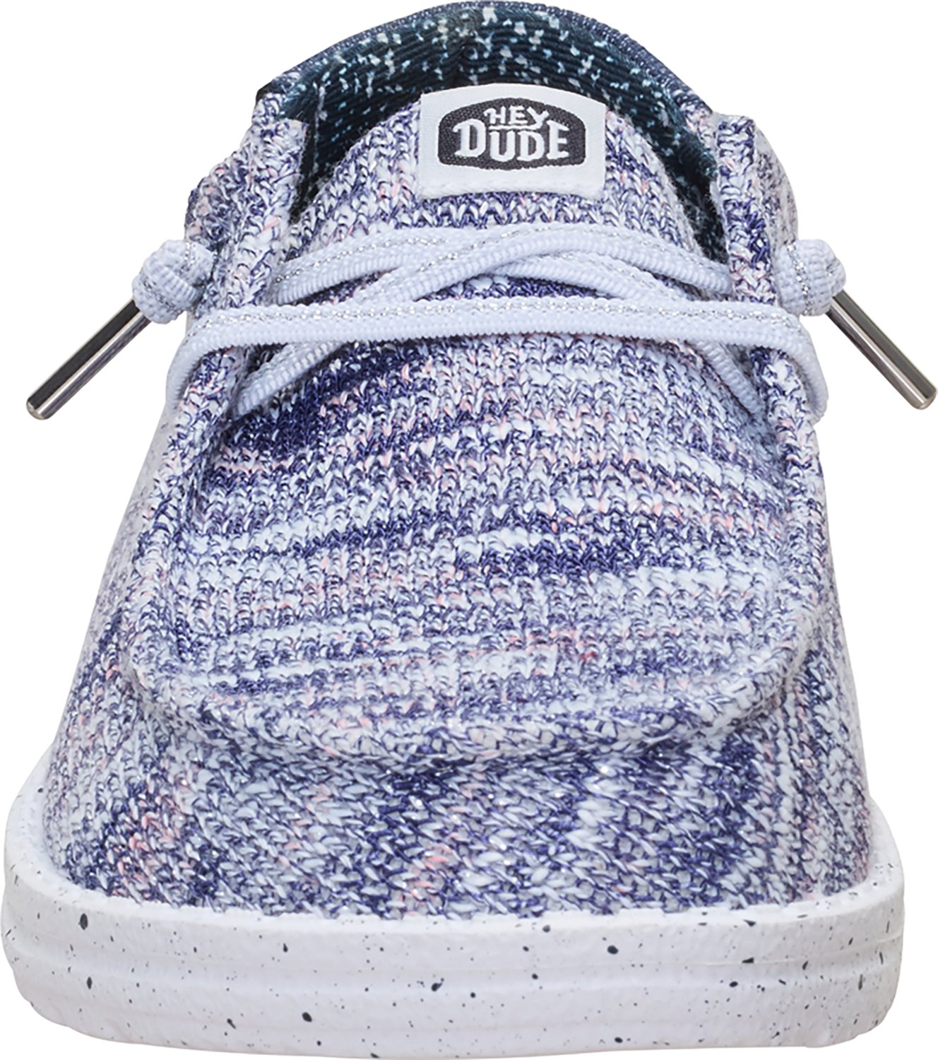 HEYDUDE Women's Wendy Knit Shimmer Shoes - view number 6