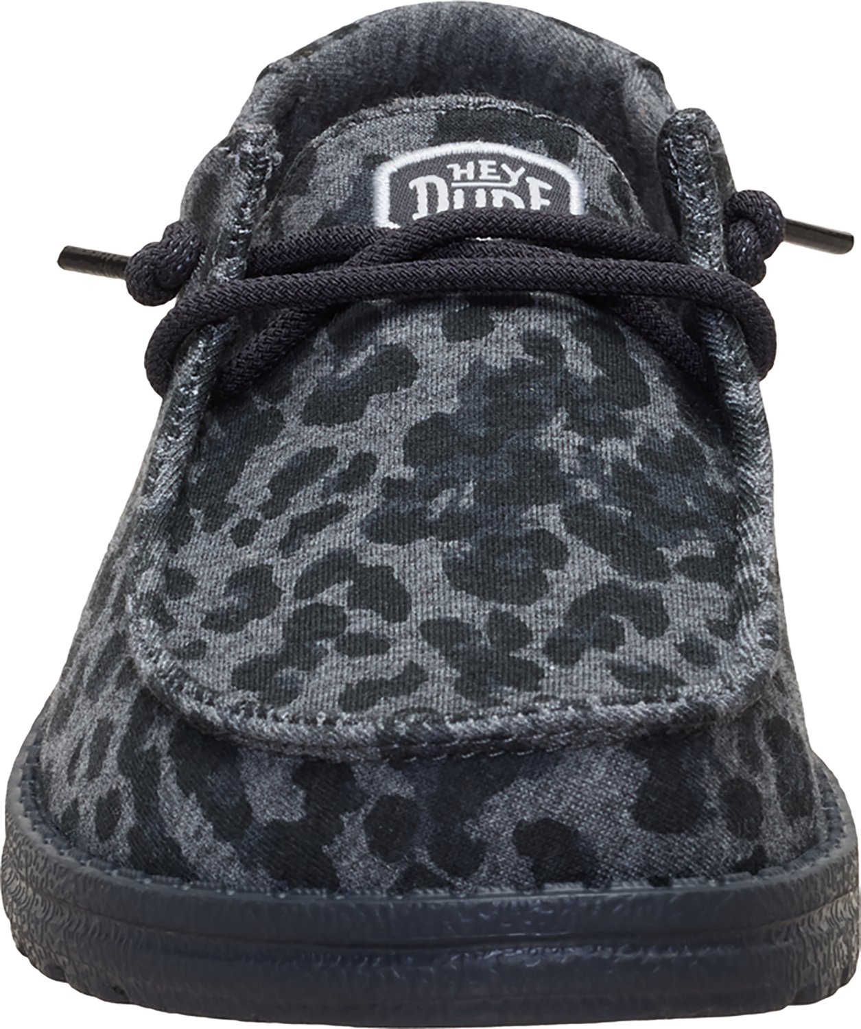 HEYDUDE Women's Wendy Stretch Jersey Leopard Shoes. - view number 6
