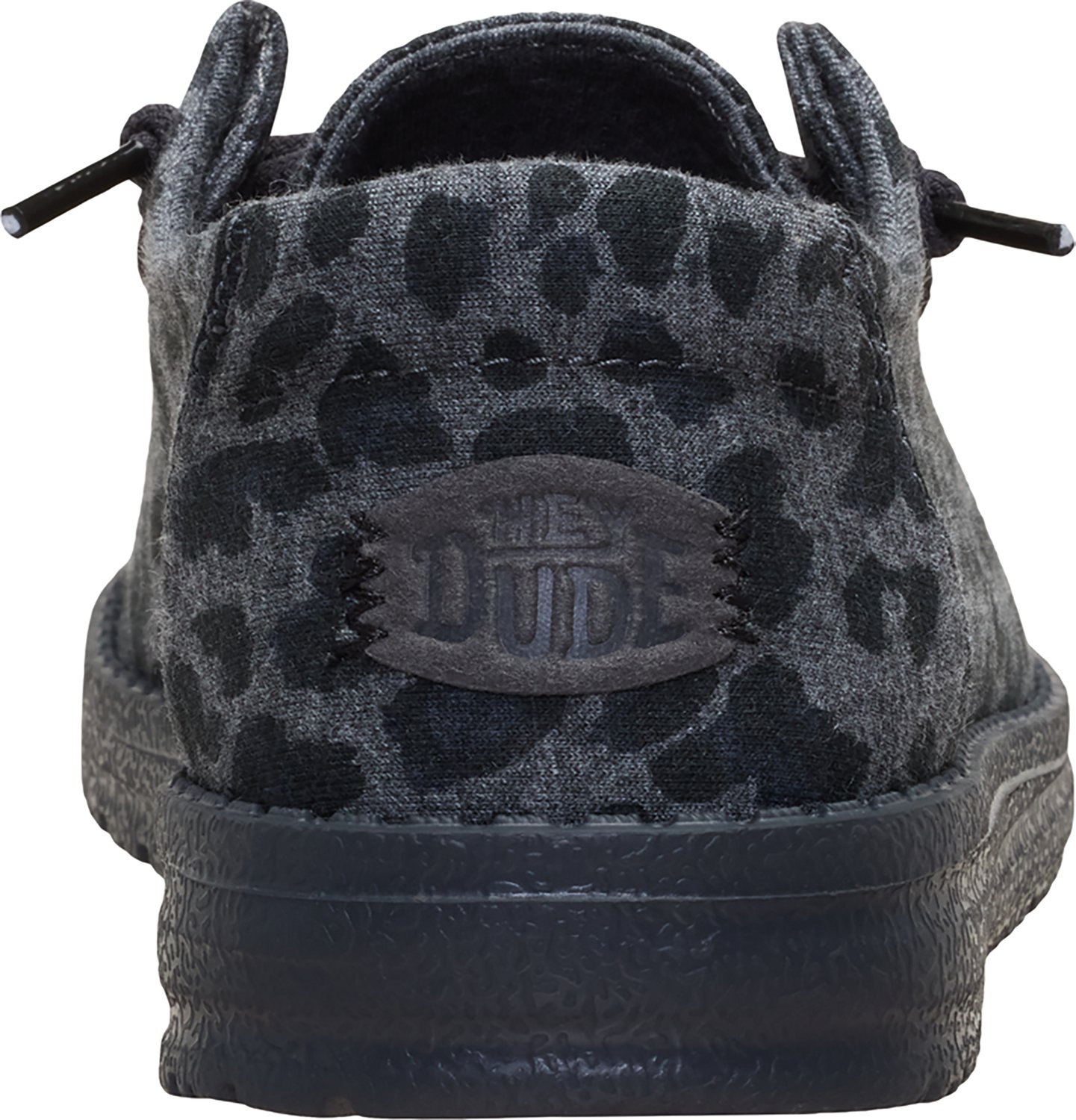 HEYDUDE Women's Wendy Stretch Jersey Leopard Shoes. - view number 7