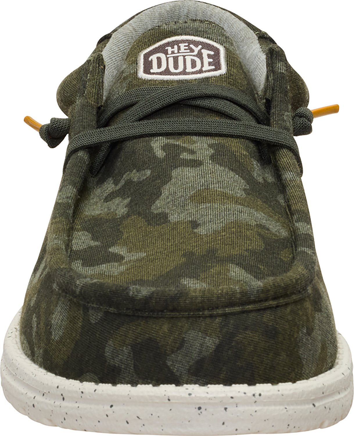 HEYDUDE Men's Wally Stretch Jersey Camo Shoes - view number 6