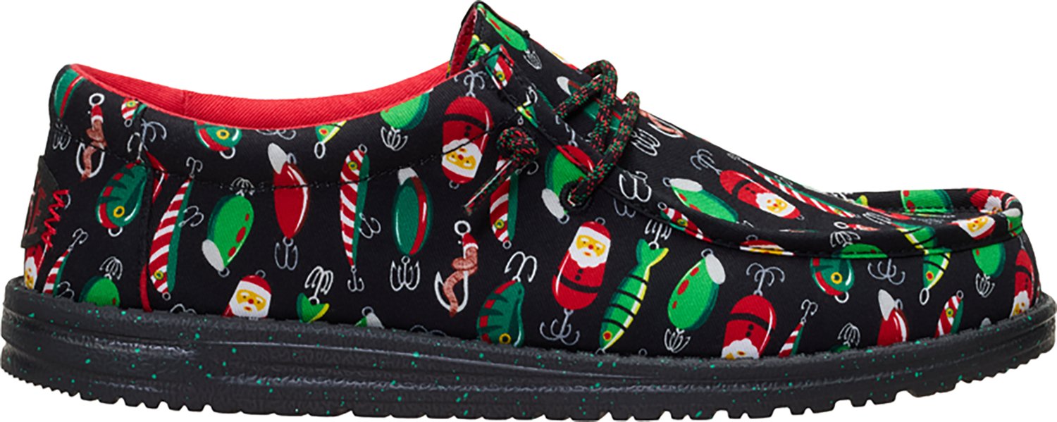 HEYDUDE Men's Wally Fishmas Cheers Shoes