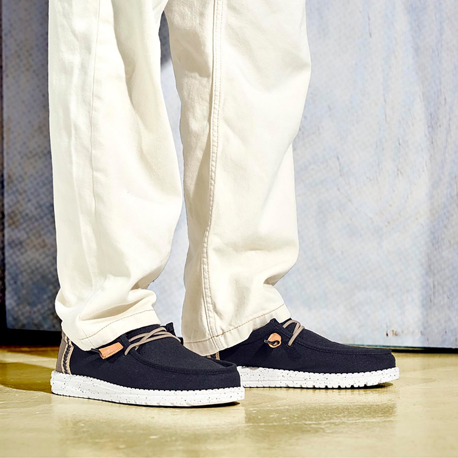 HEYDUDE Men's Wally Craft Linen Shoe - view number 8