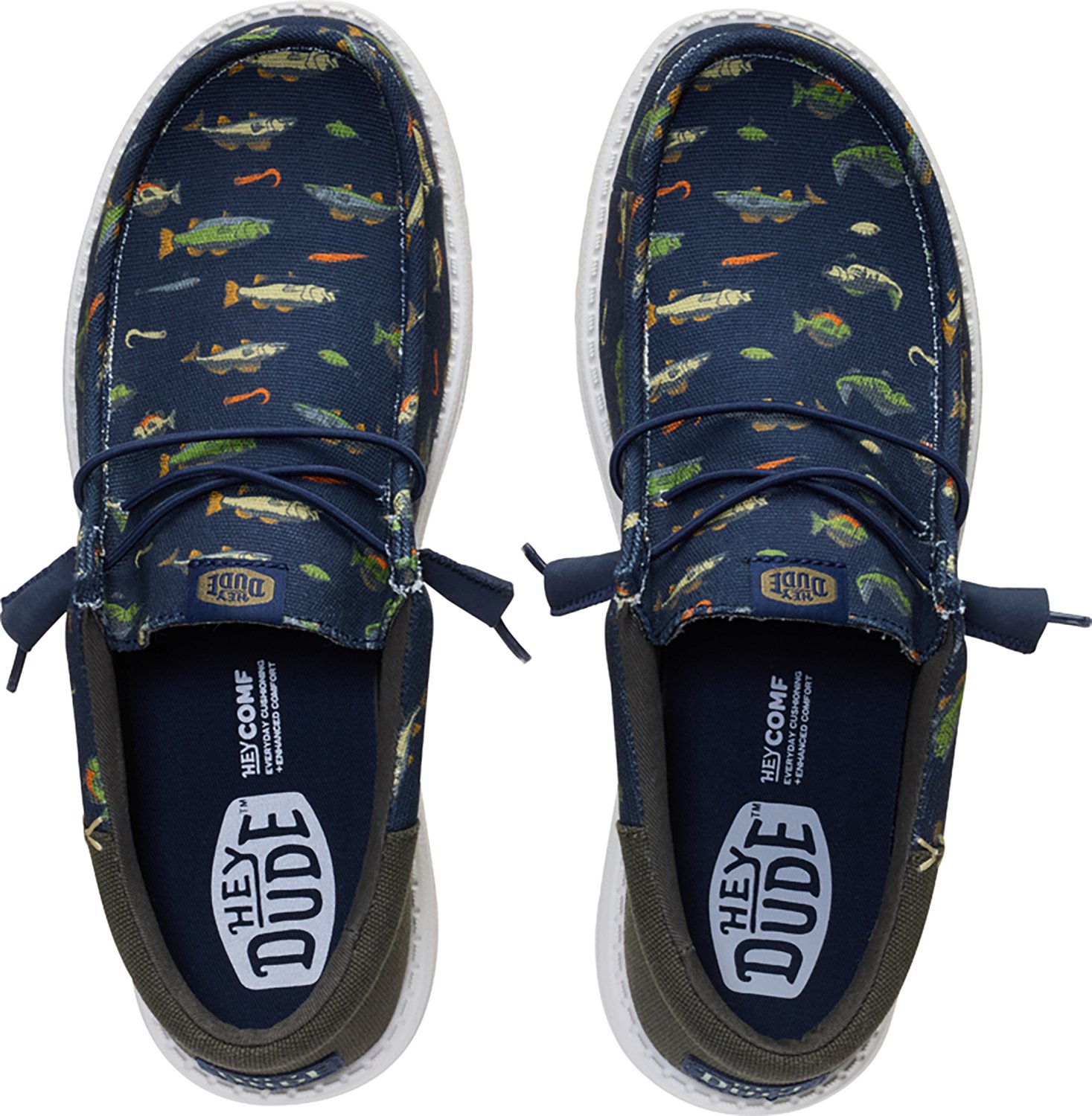 HEYDUDE Men's Wally Funk Fishing Shoes - view number 5