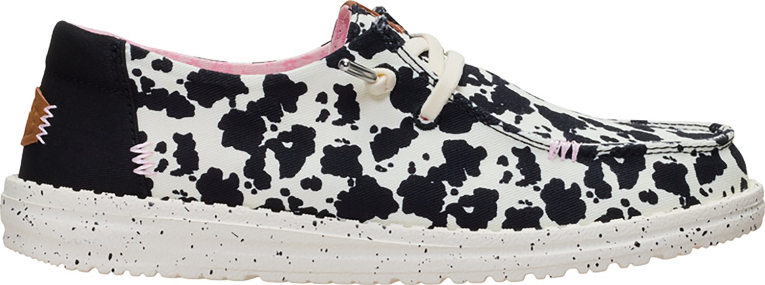 HEYDUDE Women's Wendy Spotted Cow Shoes