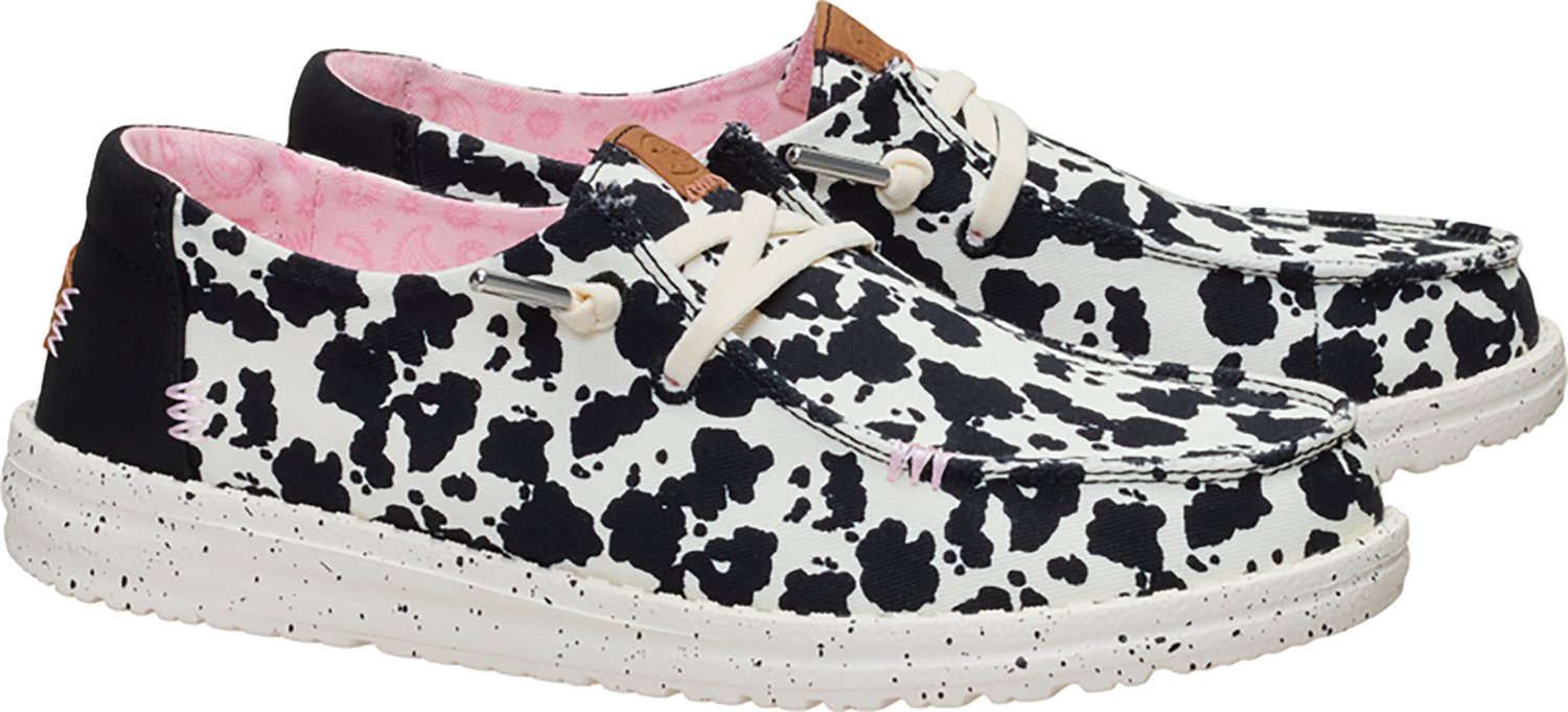 HEYDUDE Women's Wendy Spotted Cow Shoes - view number 3