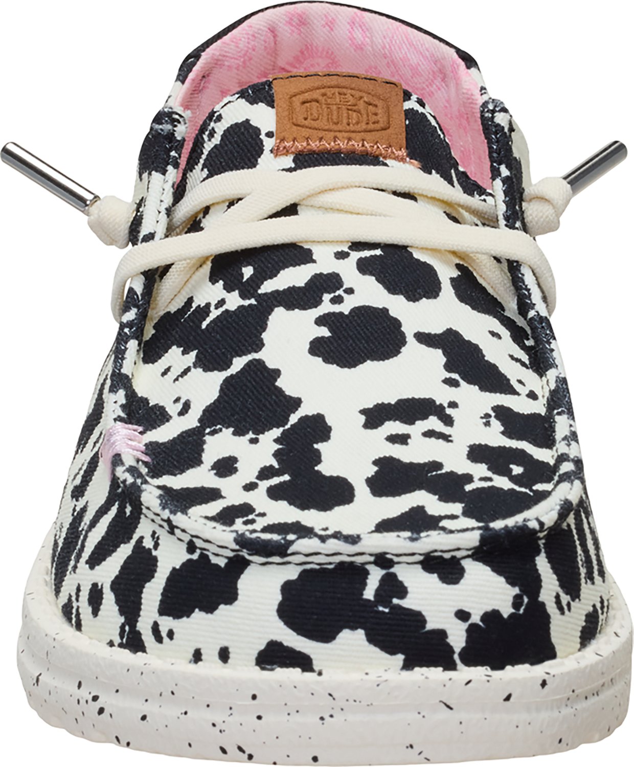 HEYDUDE Women's Wendy Spotted Cow Shoes - view number 6