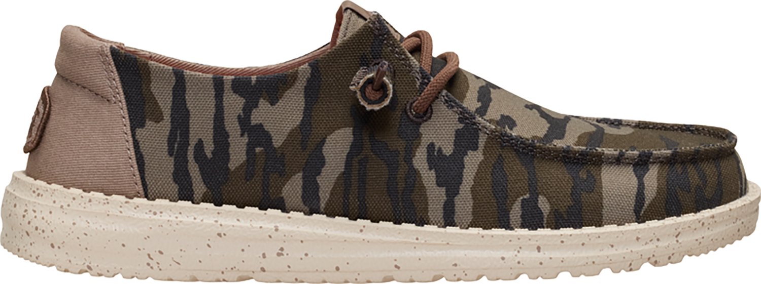 HEYDUDE Women's Wendy Mossy Oak OBL Shoes