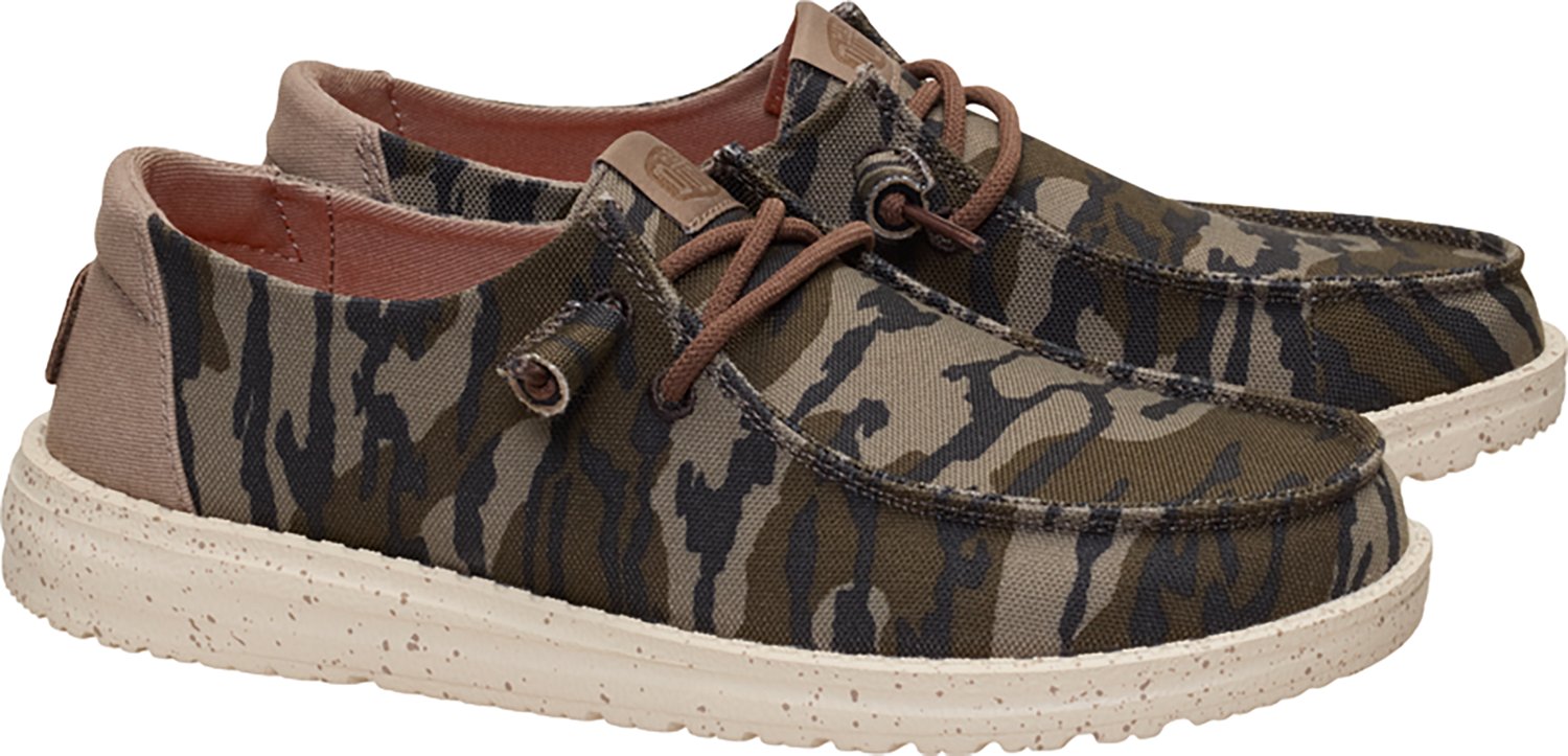 HEYDUDE Women's Wendy Mossy Oak OBL Shoes - view number 3