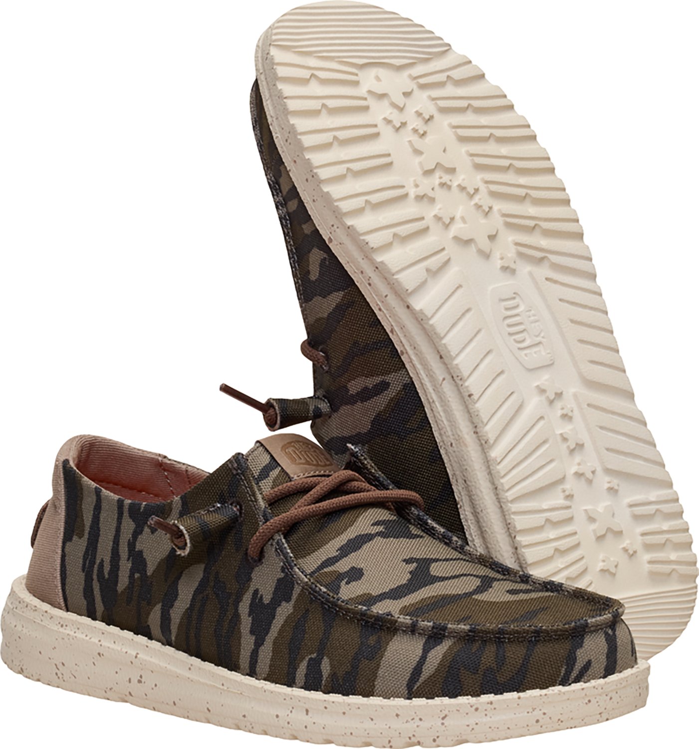 HEYDUDE Women's Wendy Mossy Oak OBL Shoes - view number 4