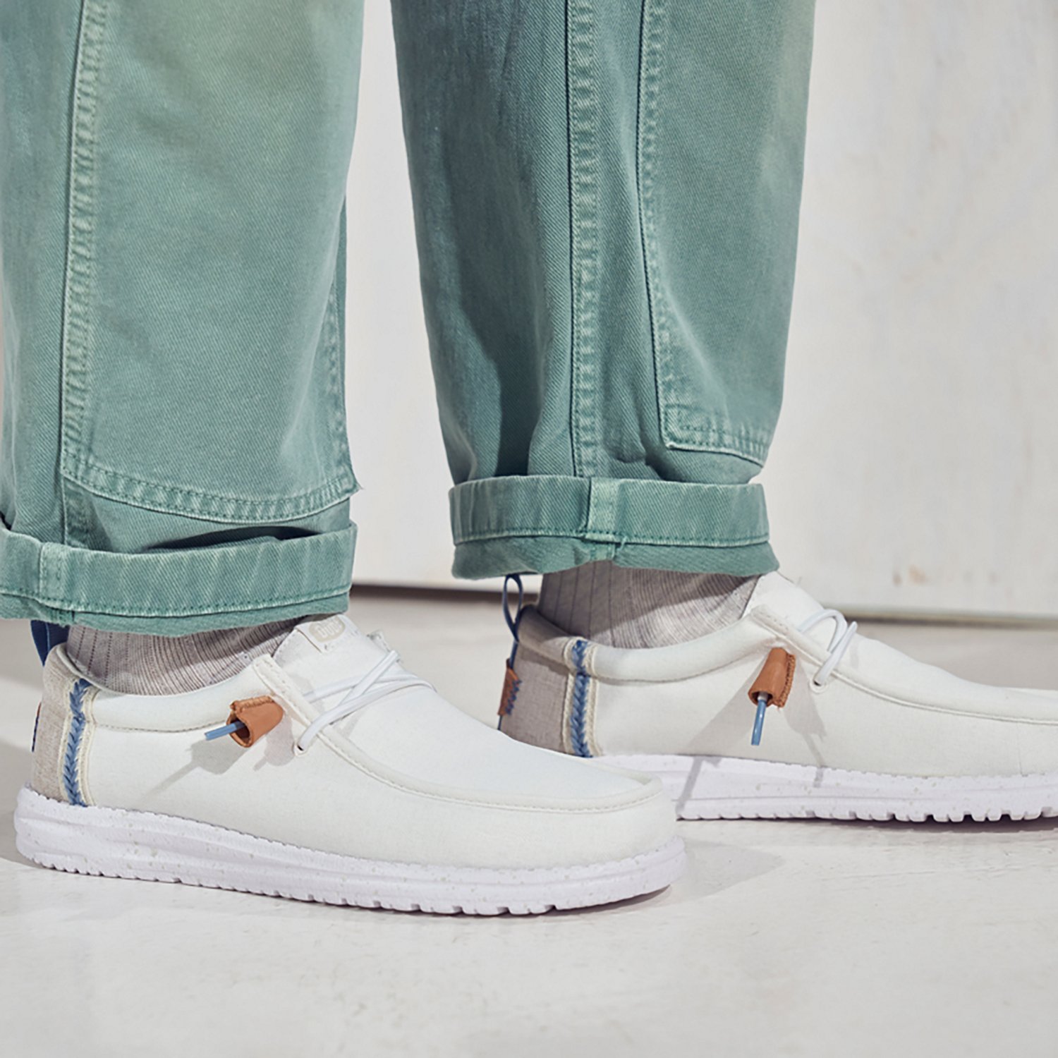 HEYDUDE Men's Wally Craft Linen Shoe - view number 7