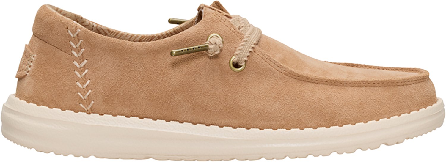 HEYDUDE Women's Wendy Craft Suede Shoe