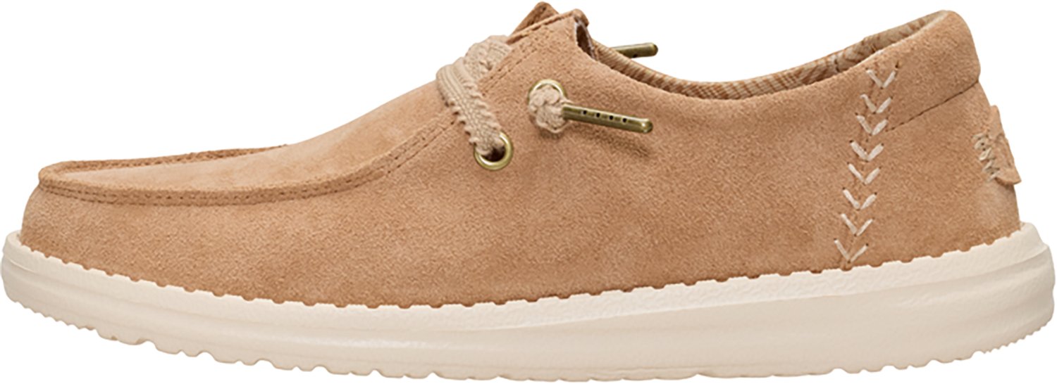 HEYDUDE Women's Wendy Craft Suede Shoe