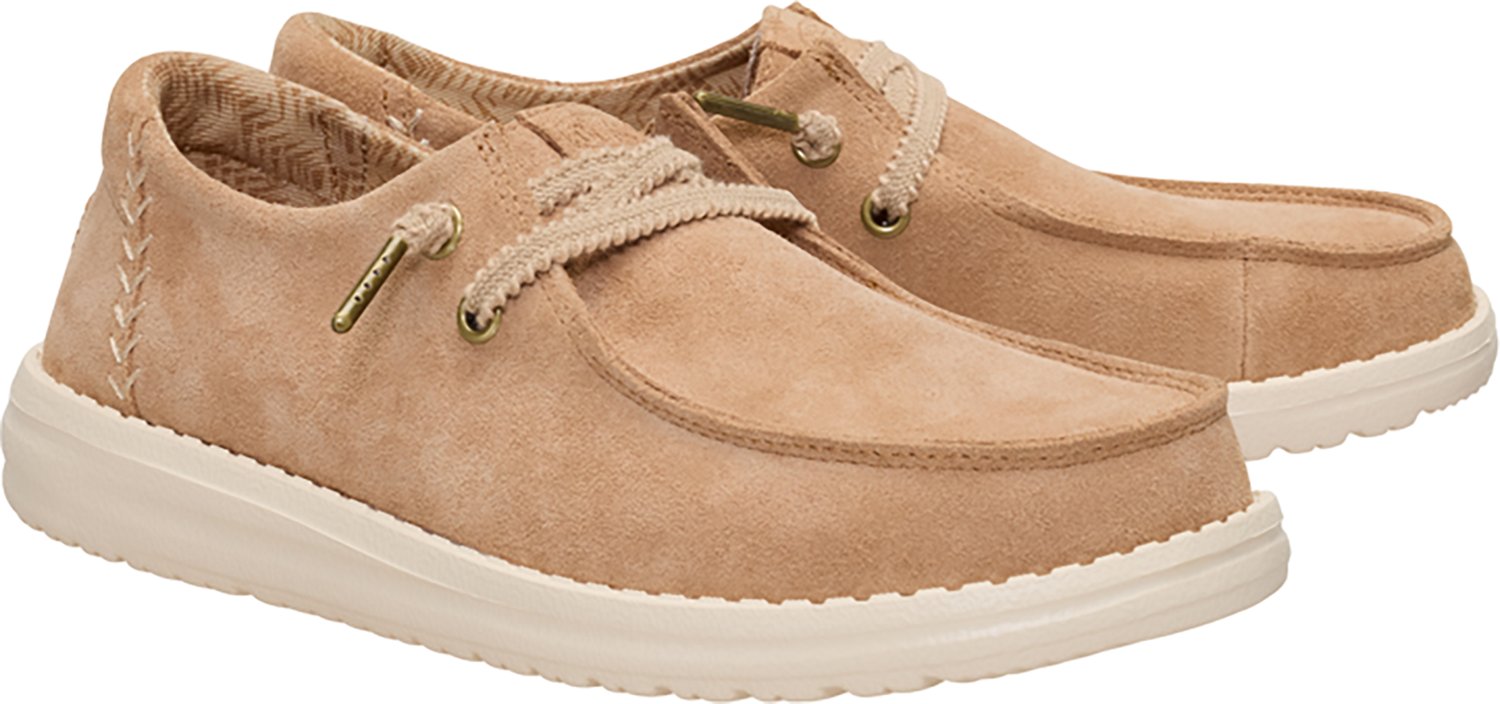 HEYDUDE Women's Wendy Craft Suede Shoe