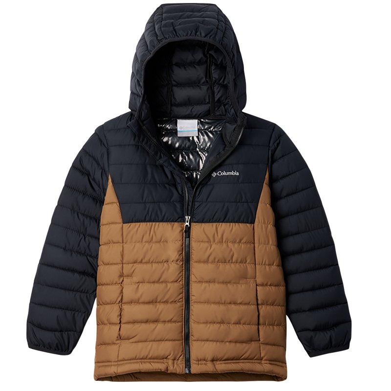 Columbia Sportswear Boysâ Powder Lite II Hooded Jacket