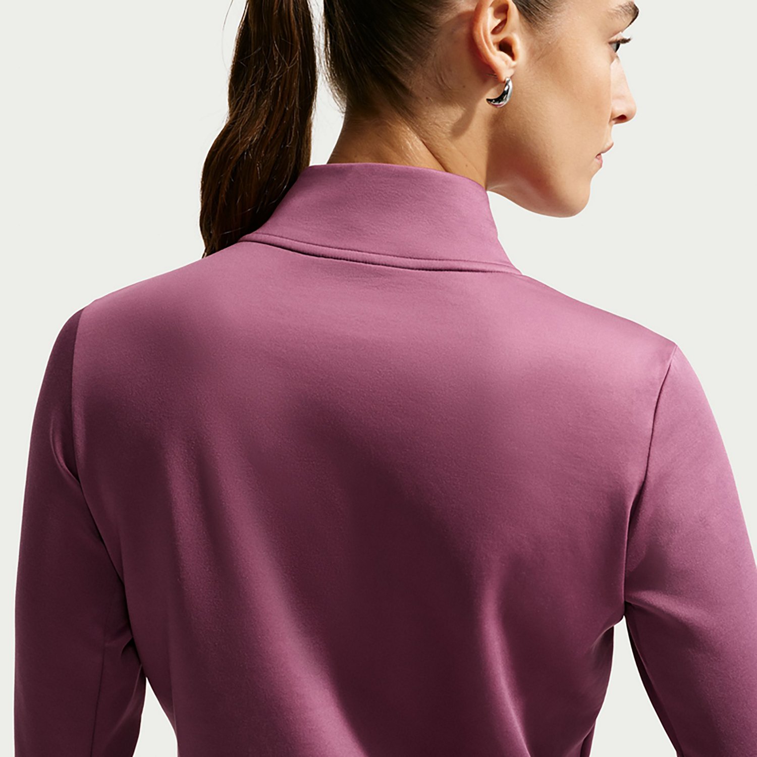 Nike Women's One Therma-Fit 1/2 Zip Mid Layer Top - view number 4