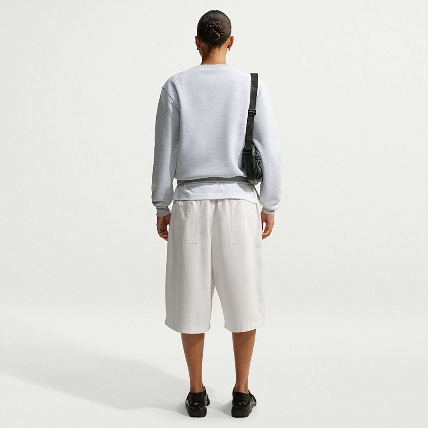 Nike Women's Studio Fleece Mid Weight Crew Sweatshirt - view number 2