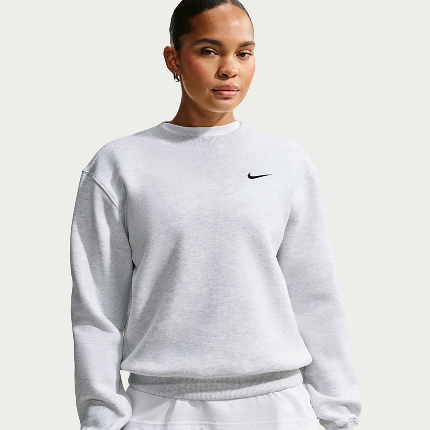 Nike Women's Studio Fleece Mid Weight Crew Sweatshirt - view number 5