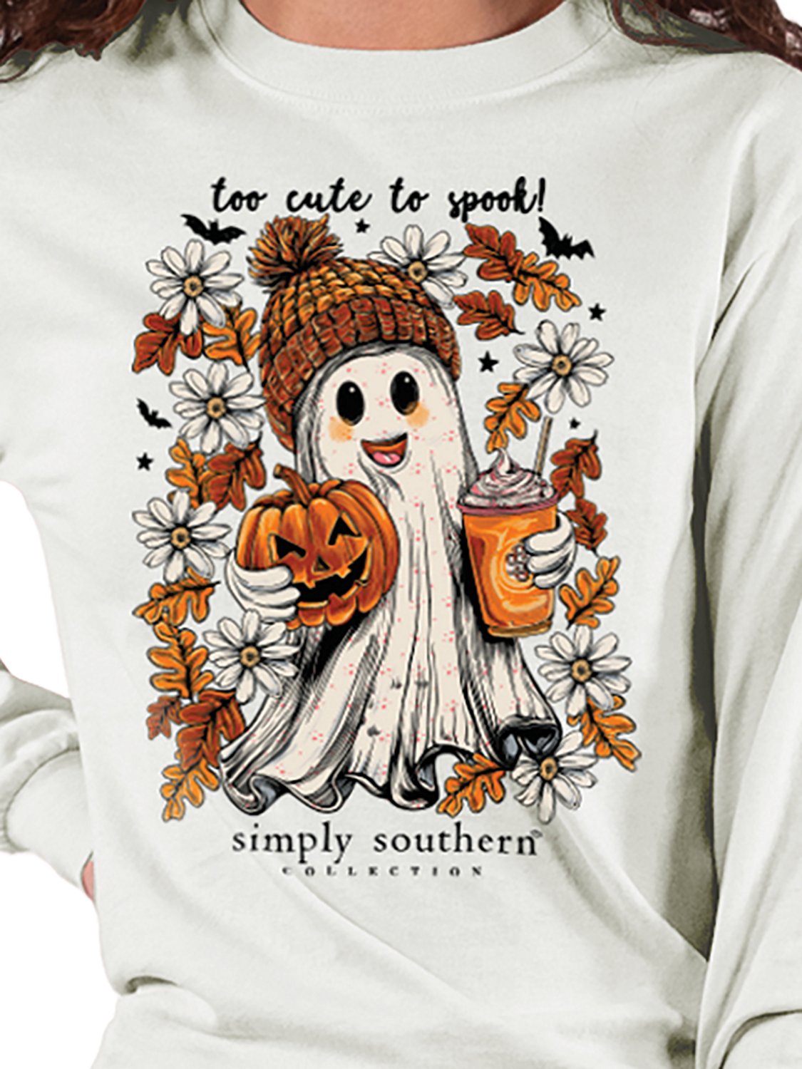 Simply Southern Women’s Ghost Long Sleeve T‑shirt - view number 2