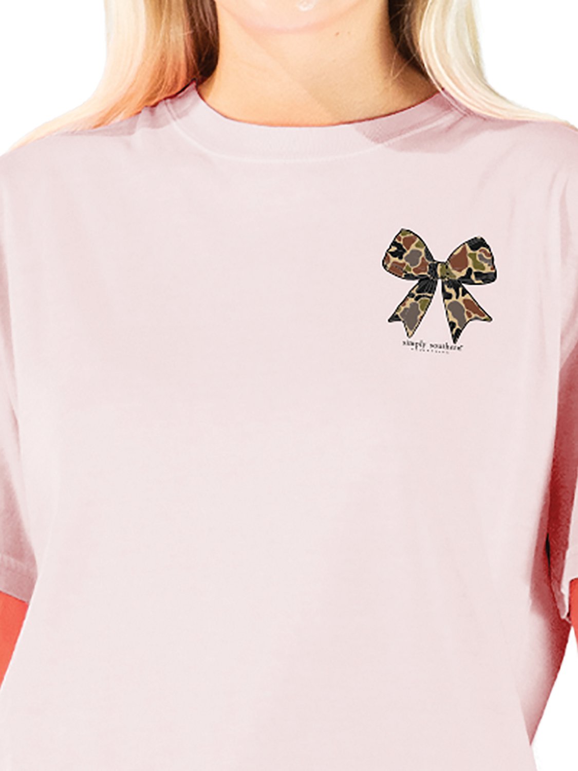 Simply Southern Women’s Duck Bow Short Sleeve T‑Shirt