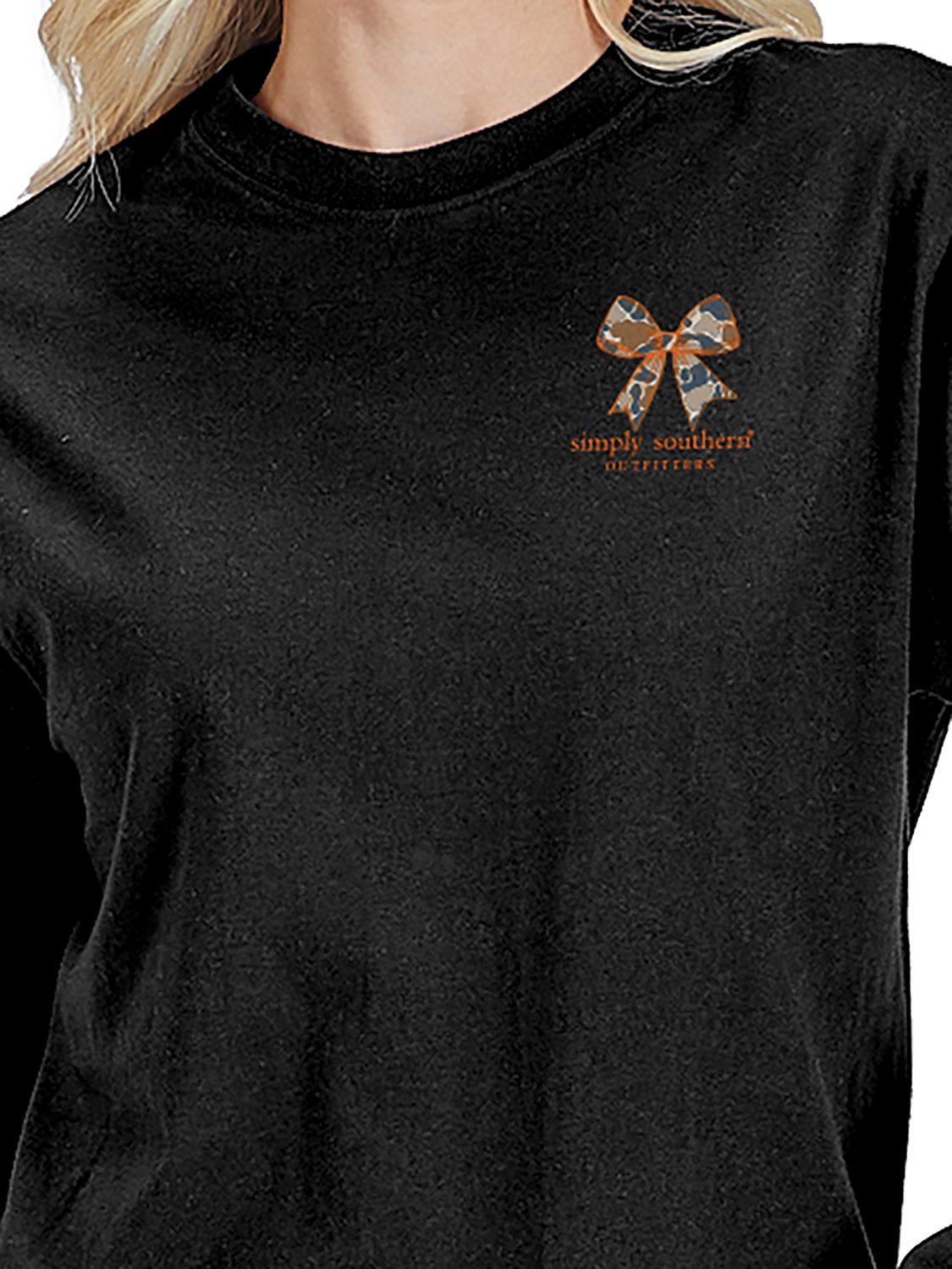 Simply Southern Women’s Coquette Deer Long Sleeve T‑shirt - view number 3