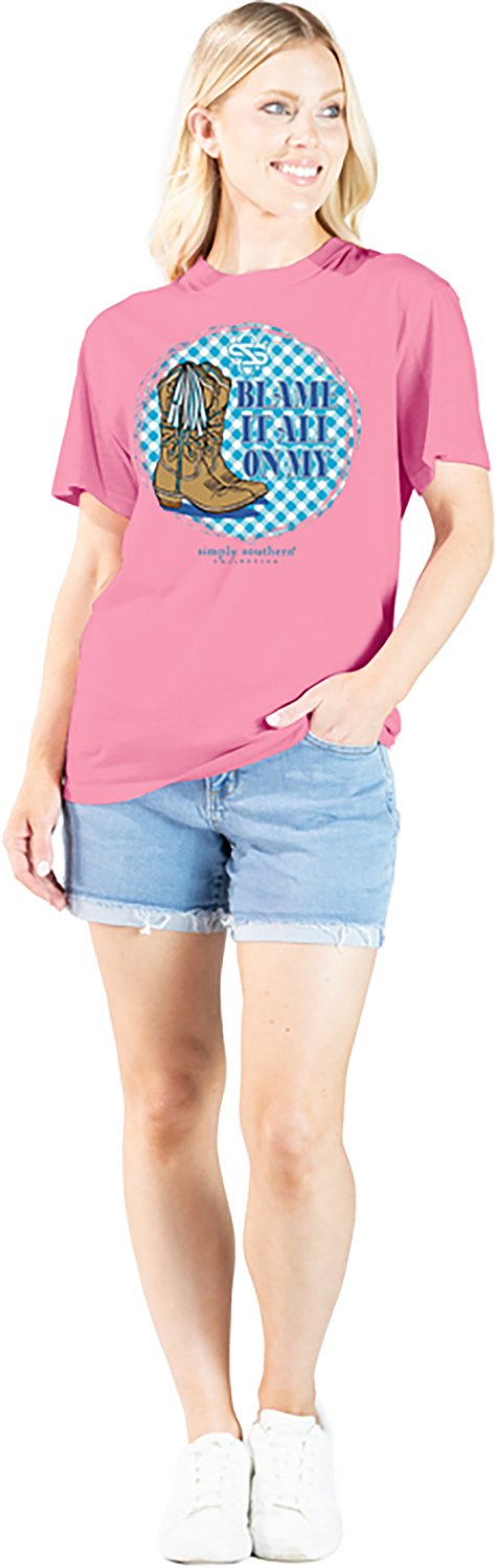 Simply Southern Women’s Blame Graphic T‑Shirt
