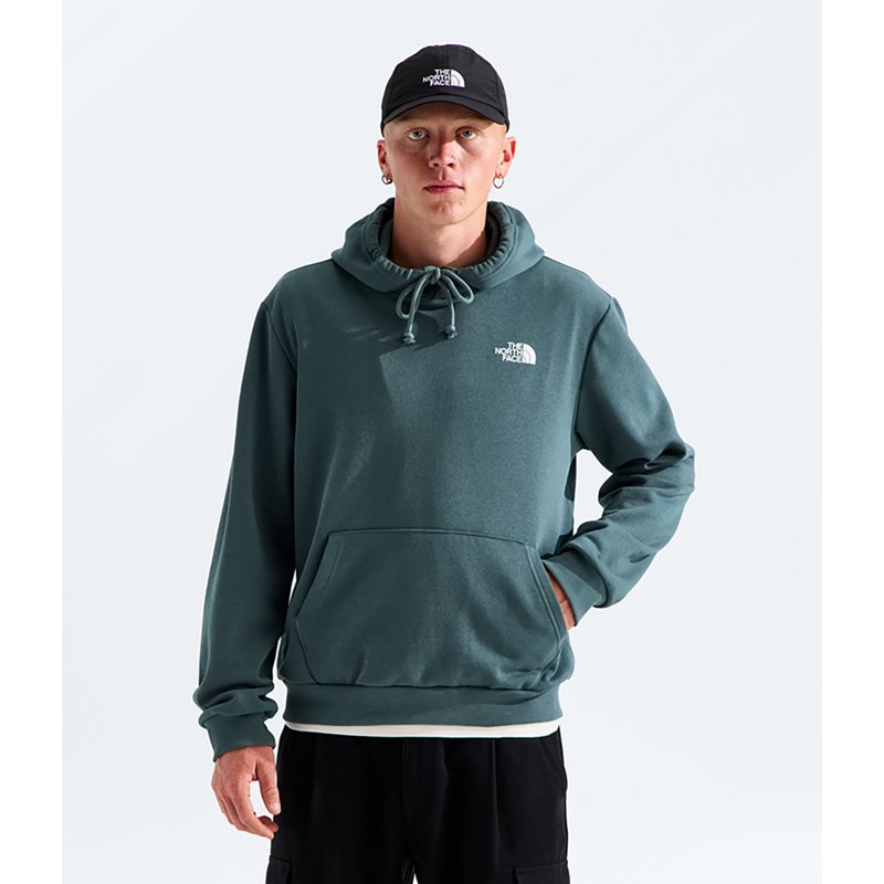 The North Face Men's Evolution Box Never Stop Exploring Hoodie - Granite Gray
