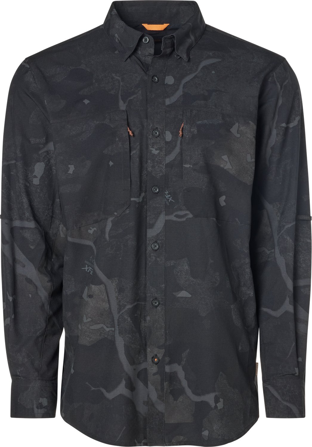 Magellan Outdoors Men's Lightweight Ripstop Button Down Long Sleeve Shirt