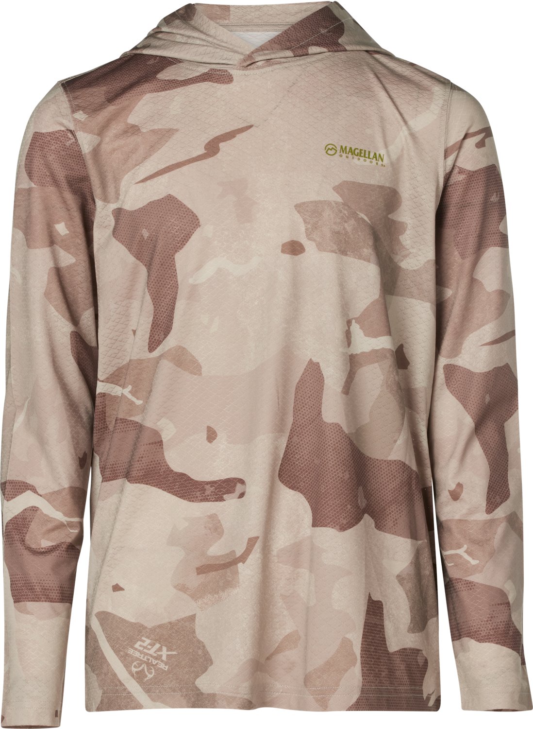 Magellan Outdoors Hunt Gear Youth Eagle Pass Tech Mesh Hooded Long Sleeve Shirt