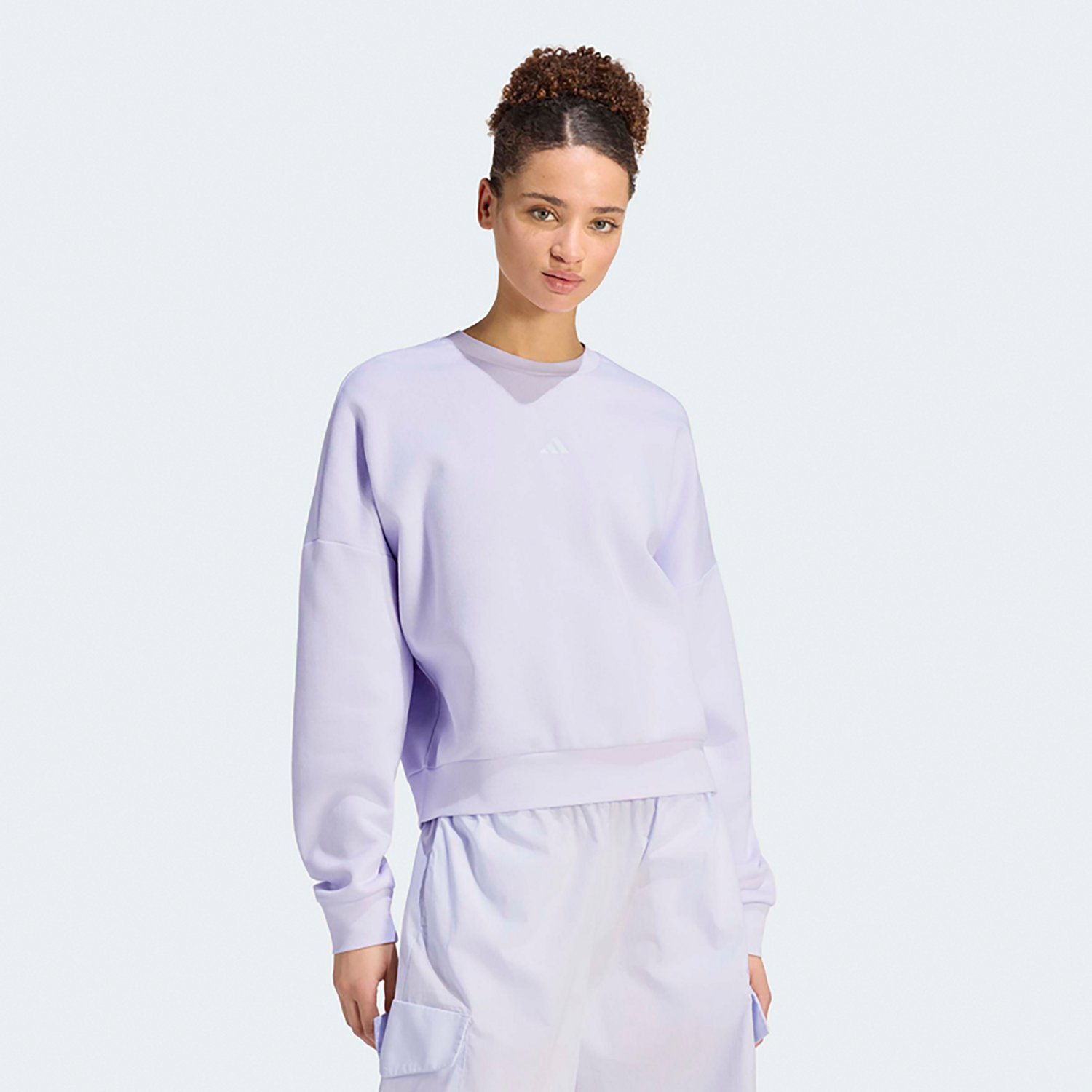 adidas Women's Essentials Small Logo Feel Cozy Sweatshirt