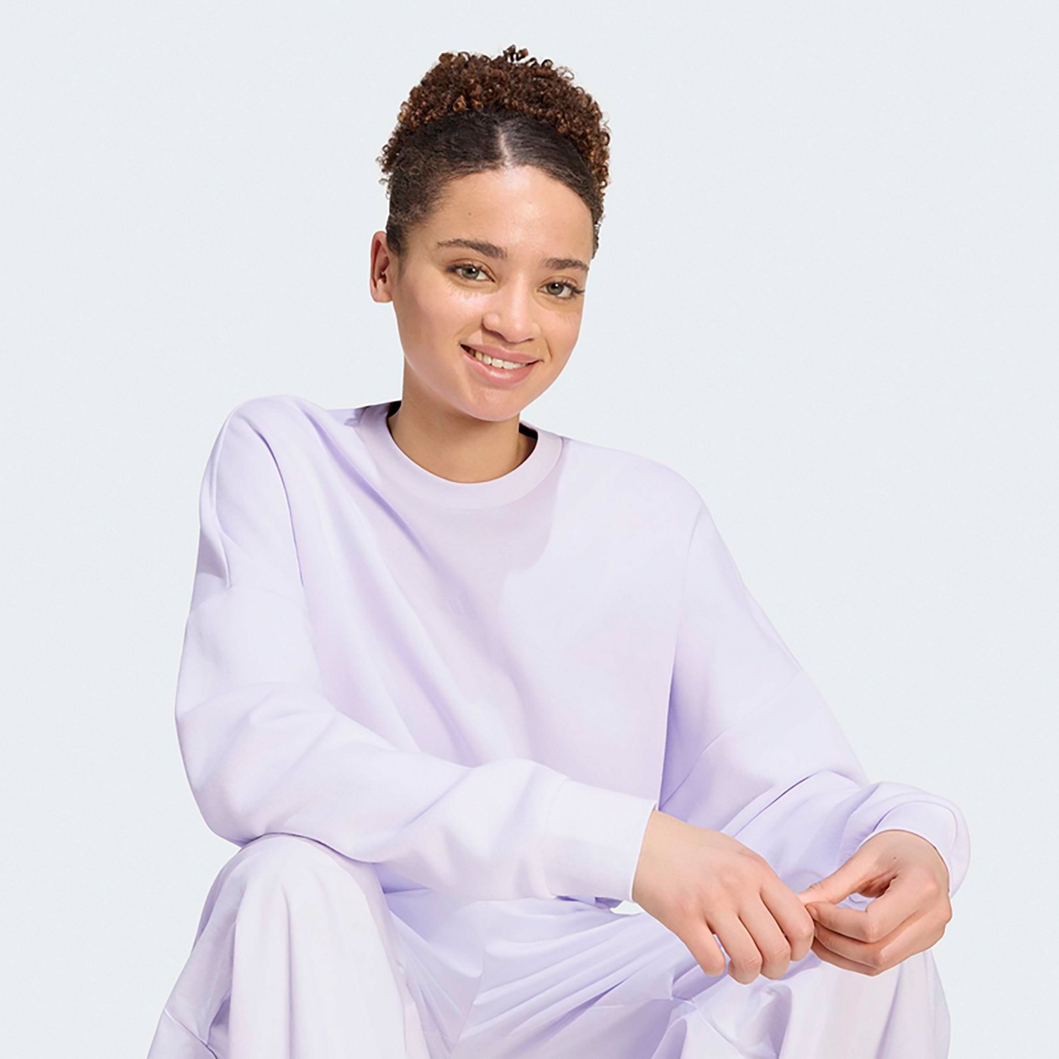 adidas Women's Essentials Small Logo Feel Cozy Sweatshirt - view number 3