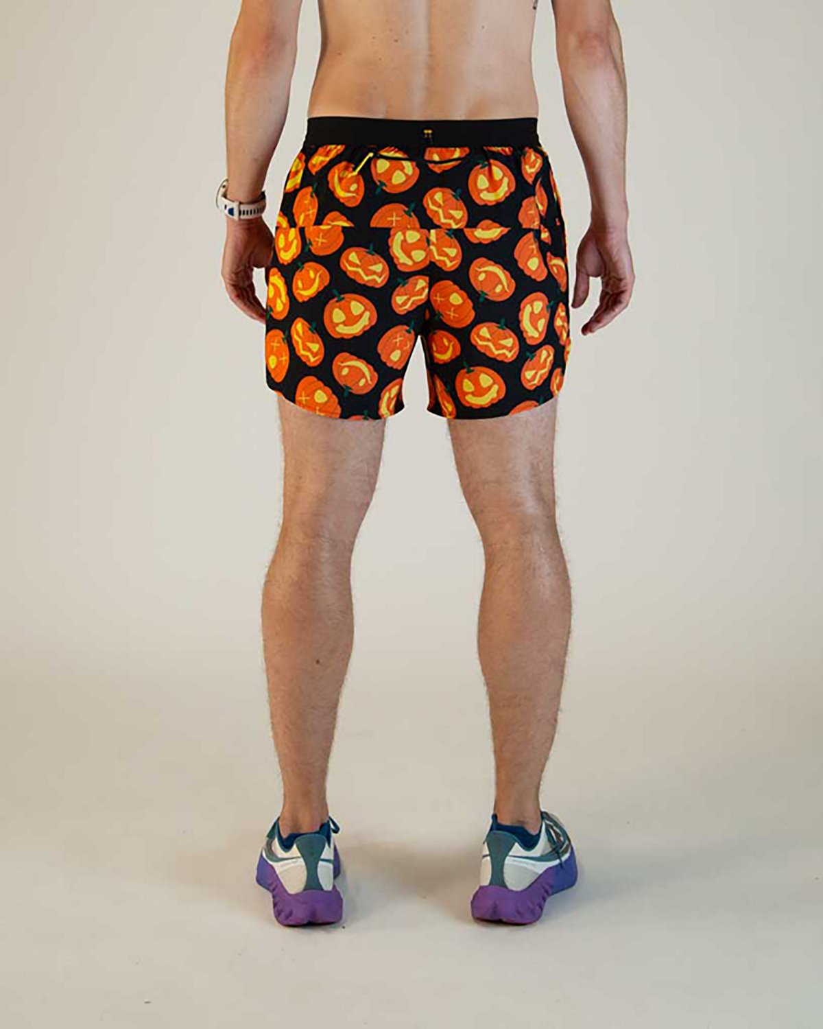 ChicknLegs Men's Pumpkins DS Running Shorts 5 In - view number 2