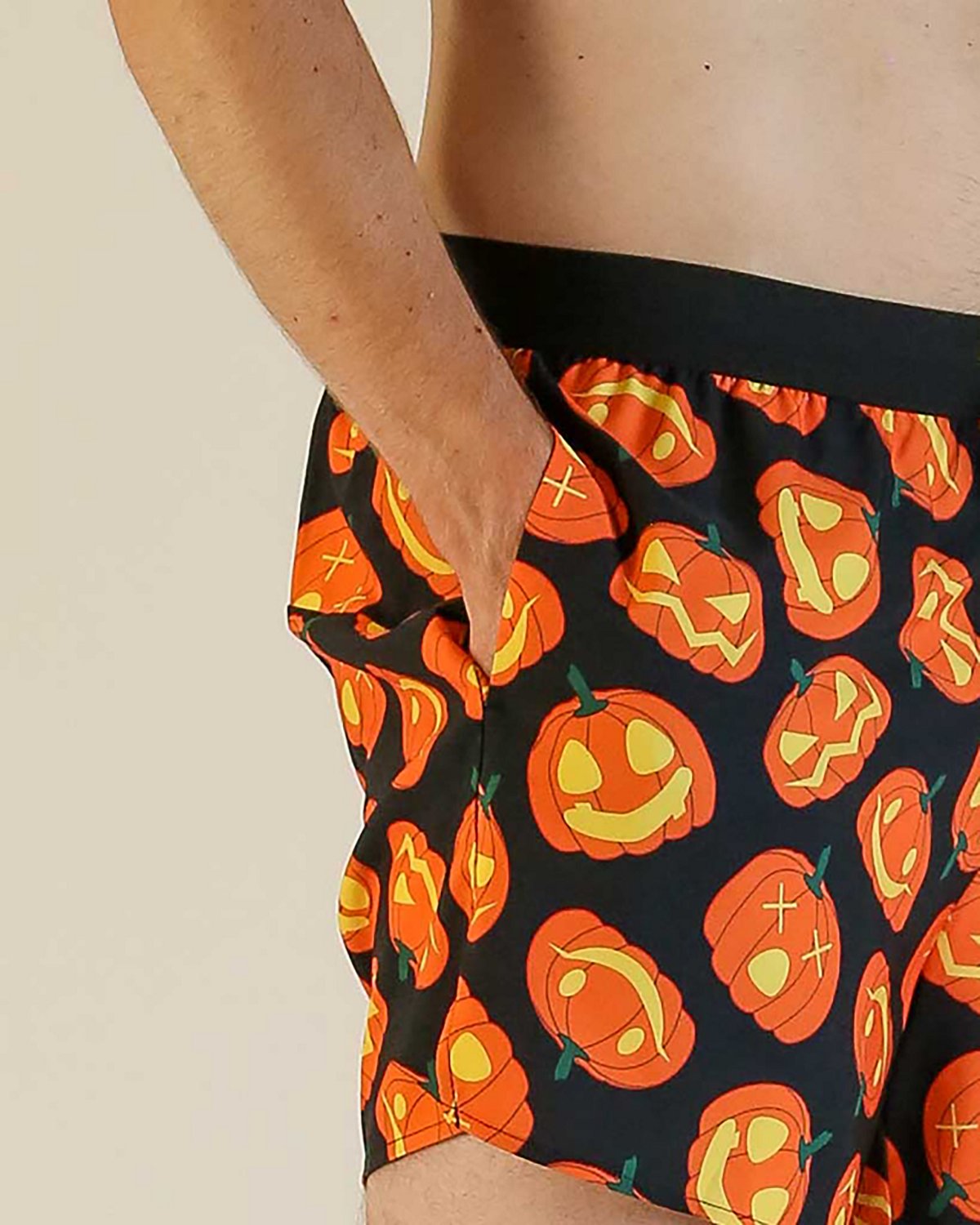 ChicknLegs Men's Pumpkins DS Running Shorts 5 In - view number 6