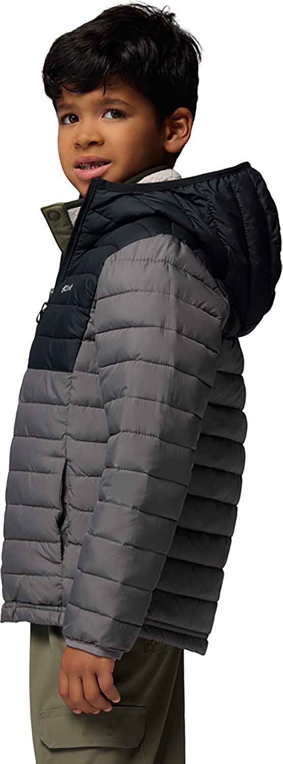 Columbia Sportswear Boys’ Powder Lite II Hooded Jacket - view number 3