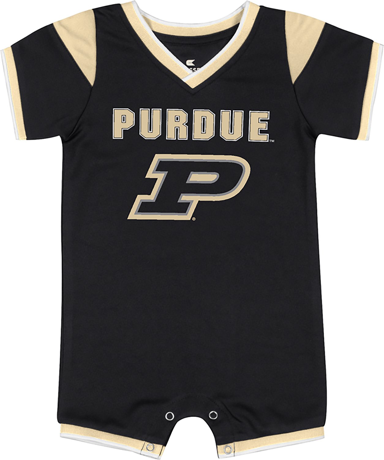 Colosseum Athletics Infants' Purdue University All Day Football Romper