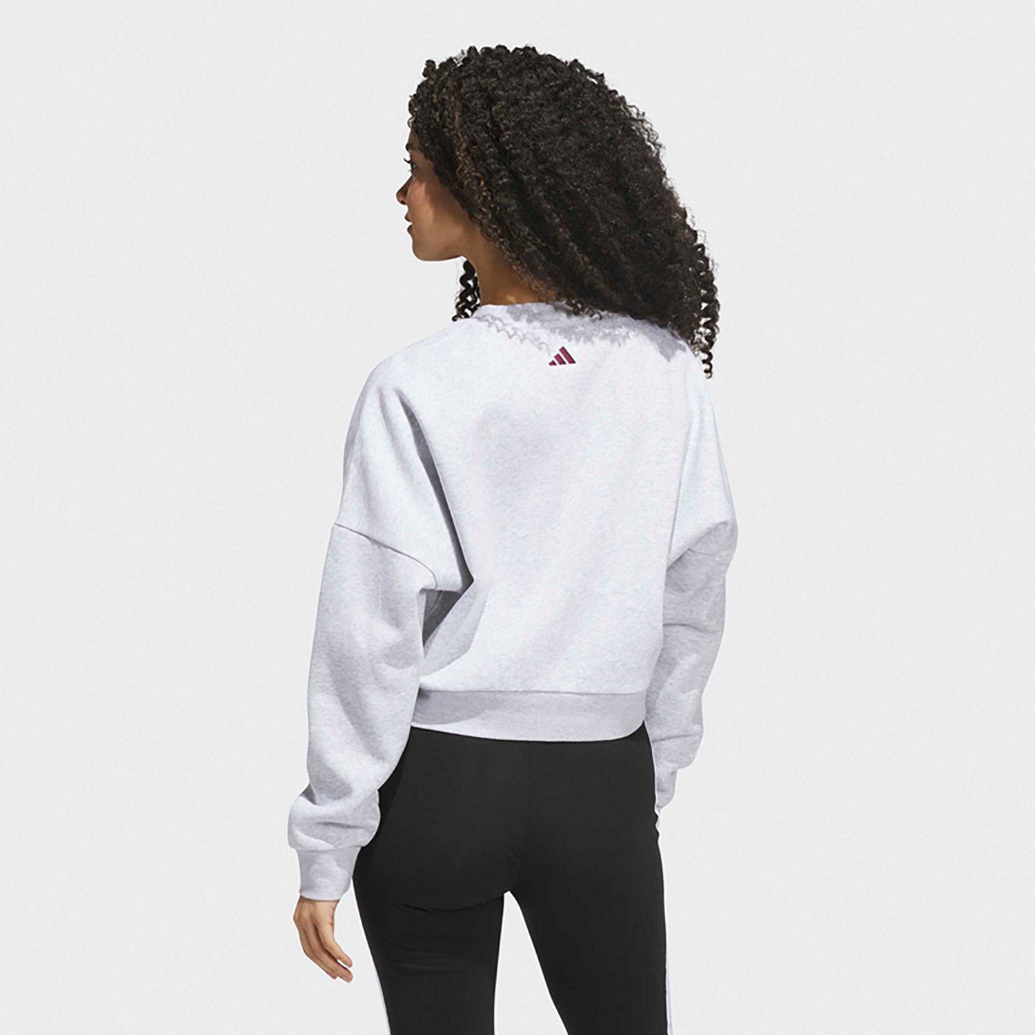 adidas Women's Chenille Logo Graphic Sweatshirt - view number 2
