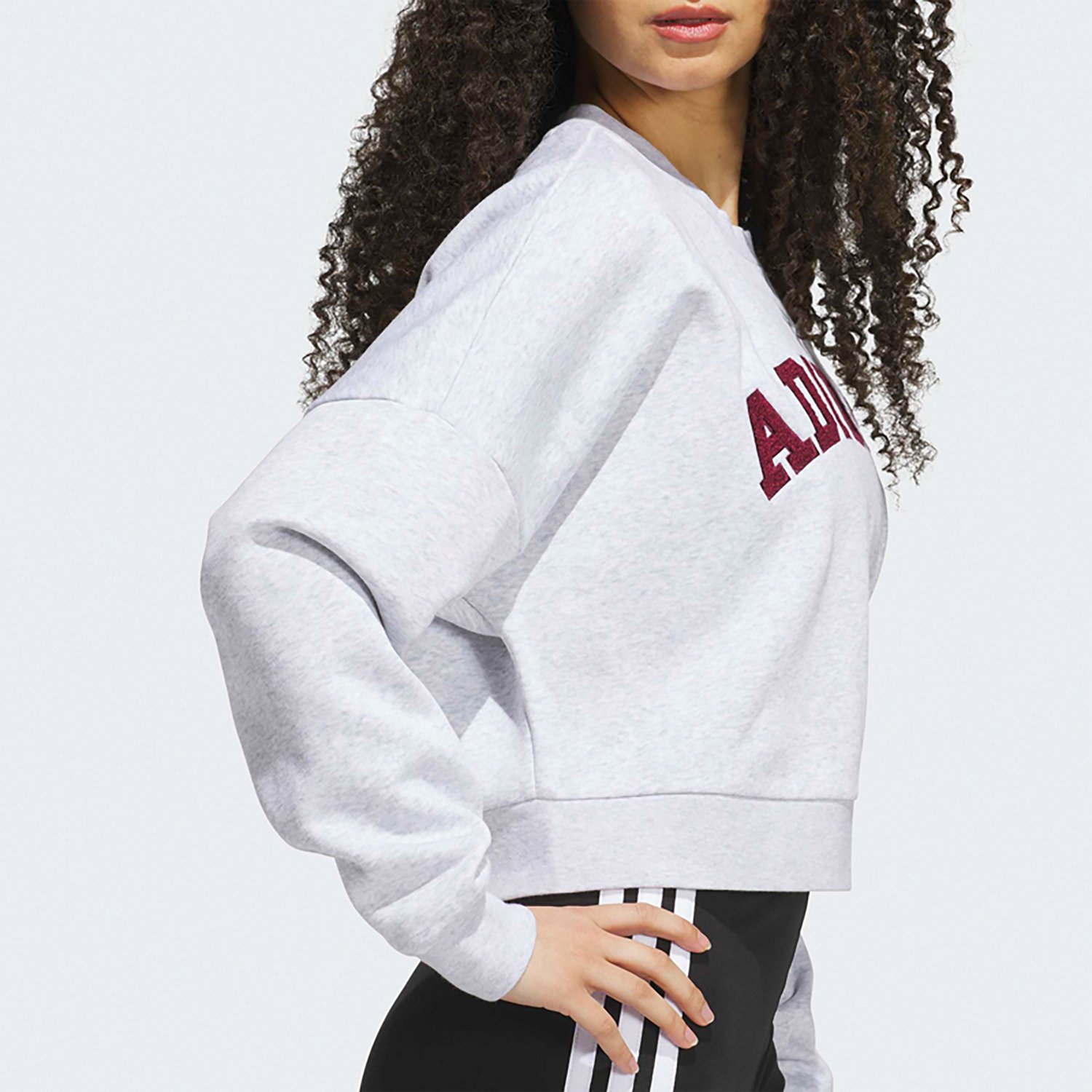 adidas Women's Chenille Logo Graphic Sweatshirt - view number 4