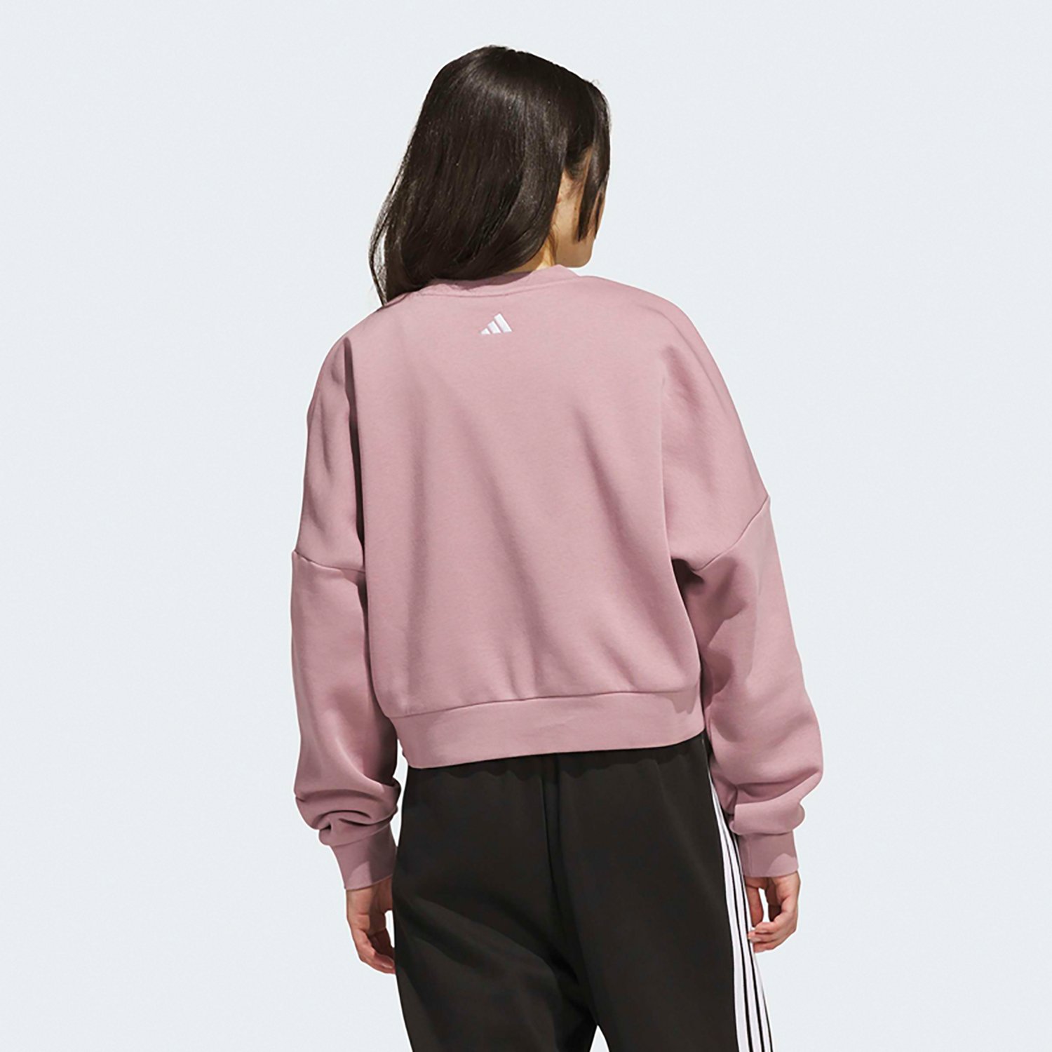adidas Women's Chenille Logo Graphic Sweatshirt - view number 2