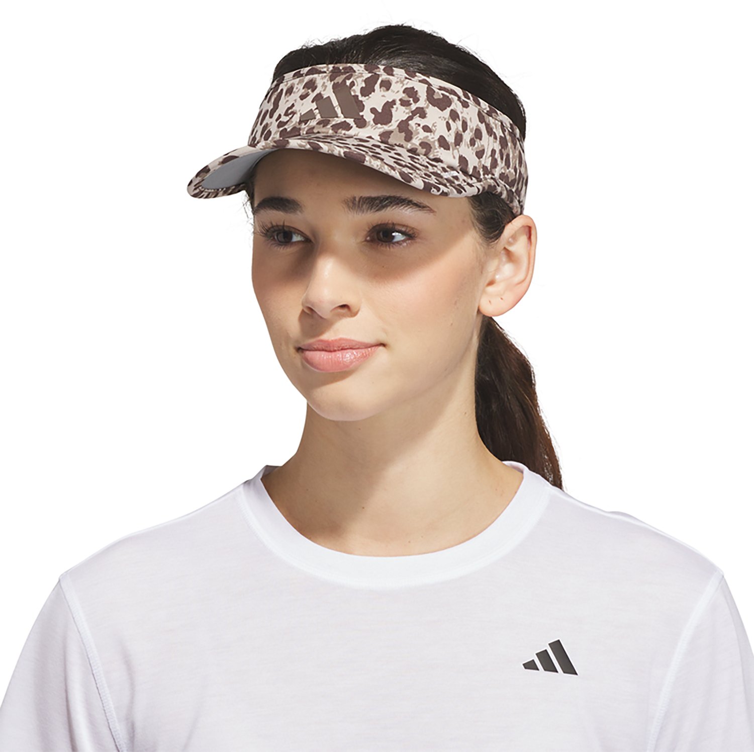 adidas Women's Leopard Superlite 3 Visor