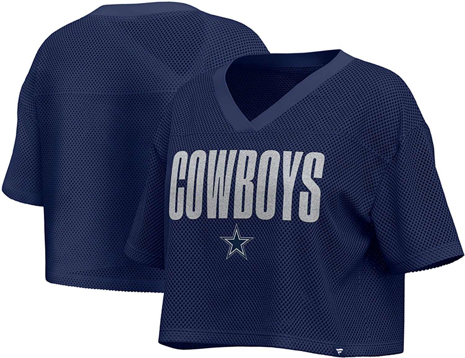 Fanatics Women's Cowboys Bling Passer Crop Fashion Jersey - view number 3
