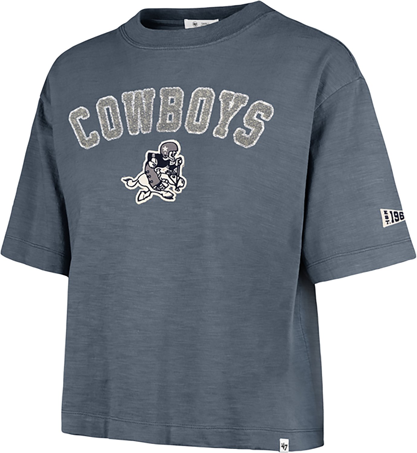 '47 Dallas Cowboys Women's Elmore Heavy Slub Graphic T-shirt