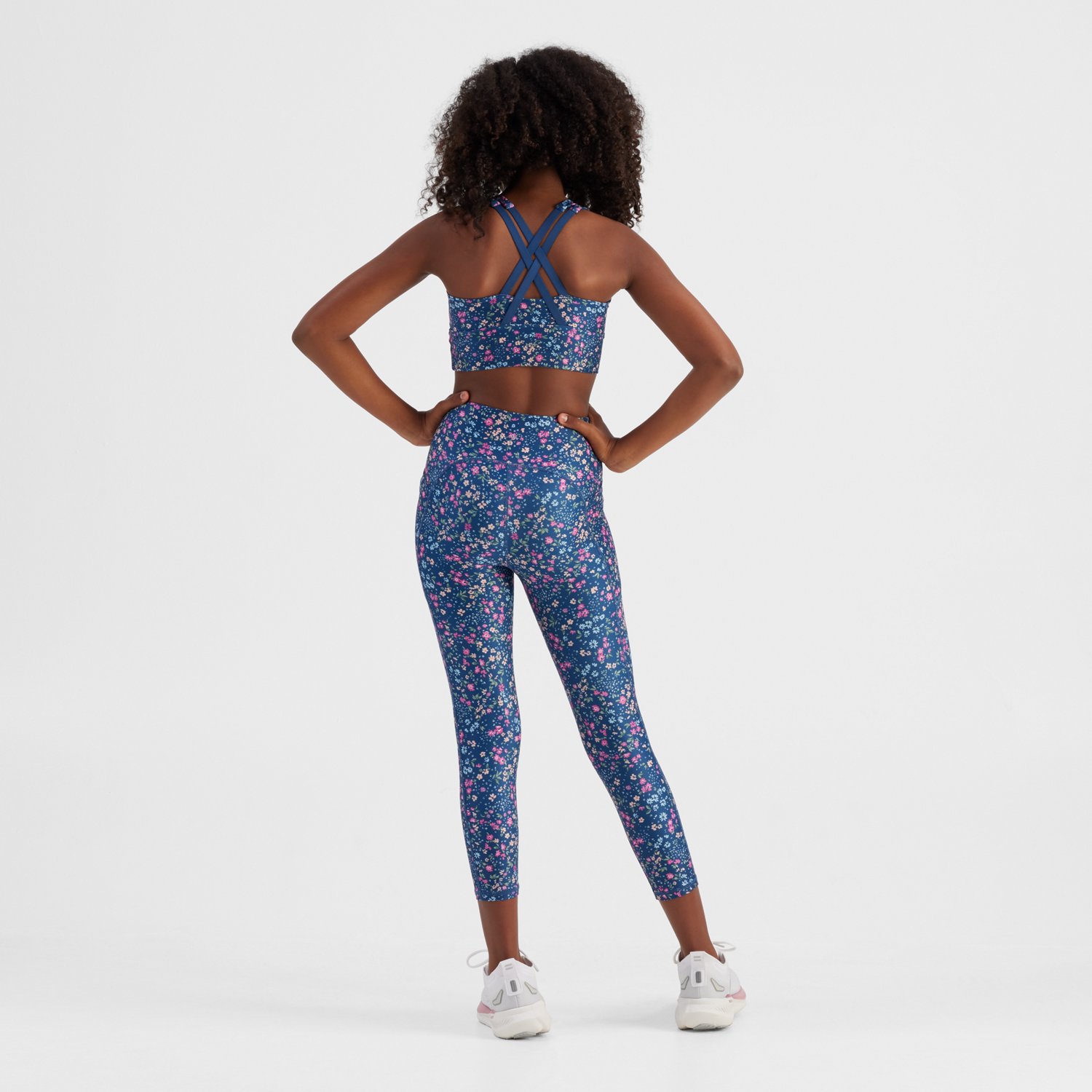 Freely Girls' Haven Luxe 7/8 Ditsy Mix Leggings - view number 3