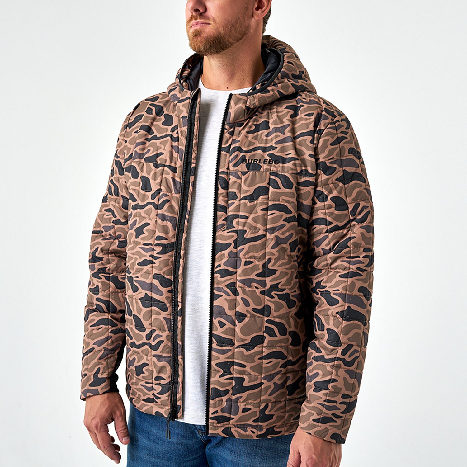 BURLEBO Men's Puffer Jacket