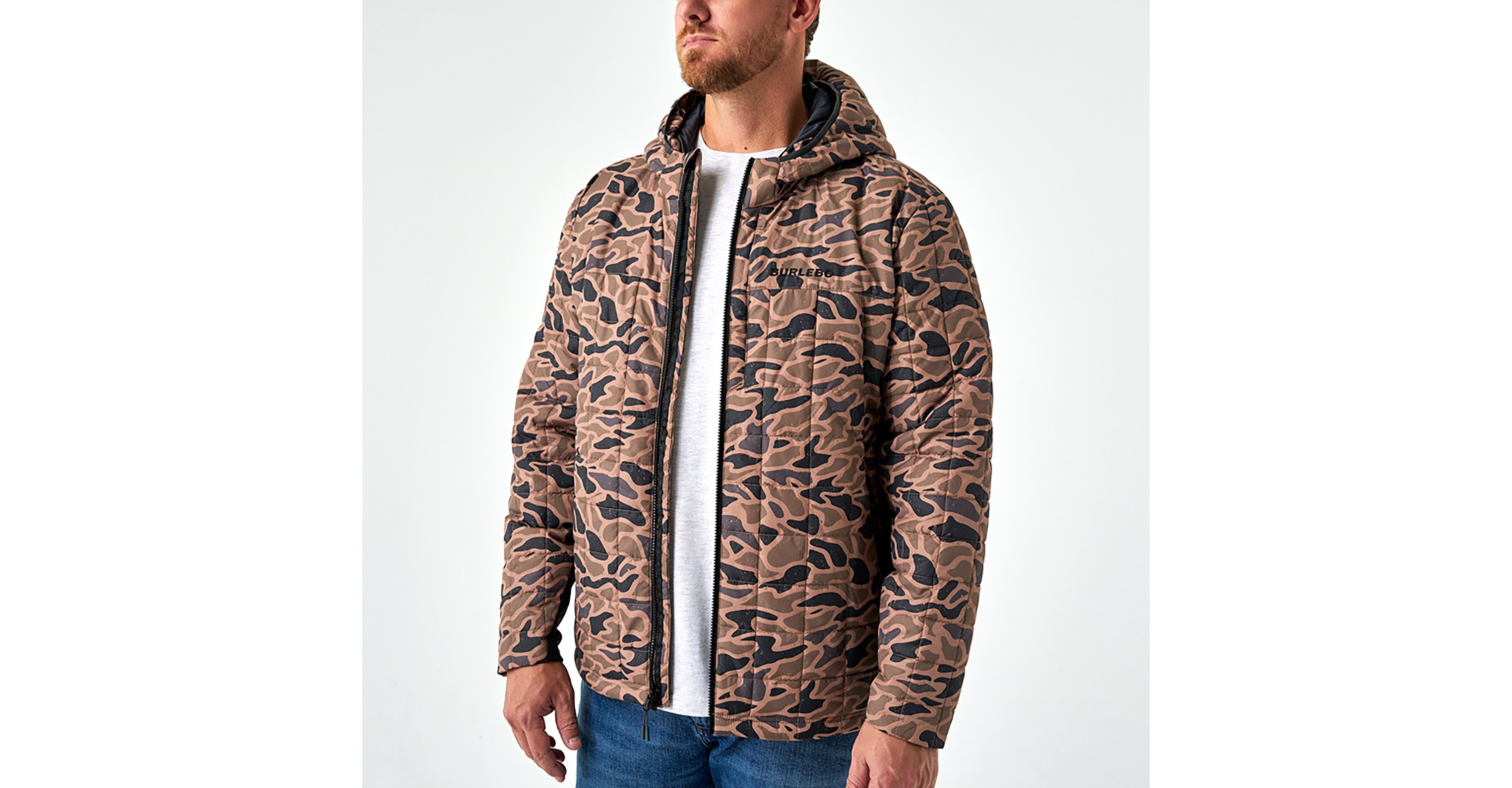 BURLEBO Men's Puffer Jacket