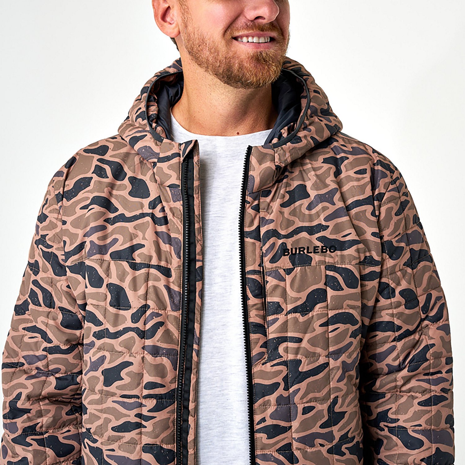 BURLEBO Men's Puffer Jacket