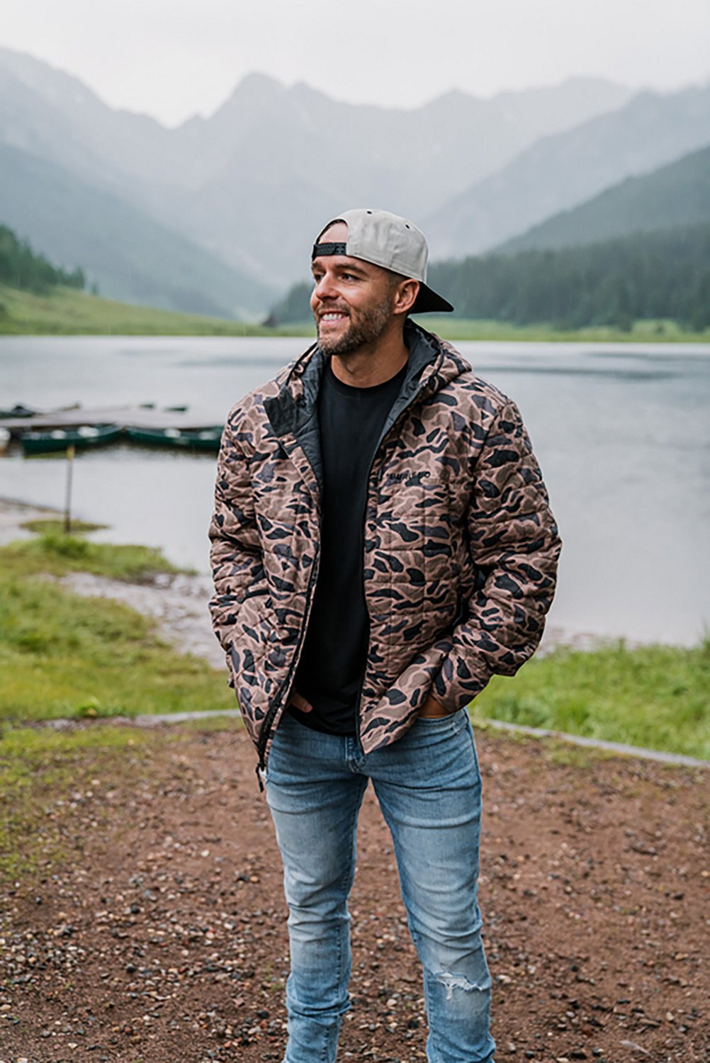BURLEBO Men's Puffer Jacket