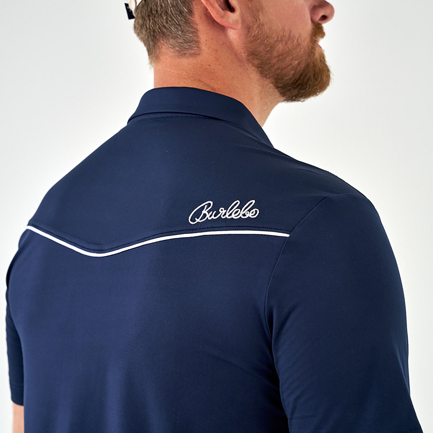 Burlebo Men's Peal Snap Performance Short Sleeve Polo Shirt - view number 4