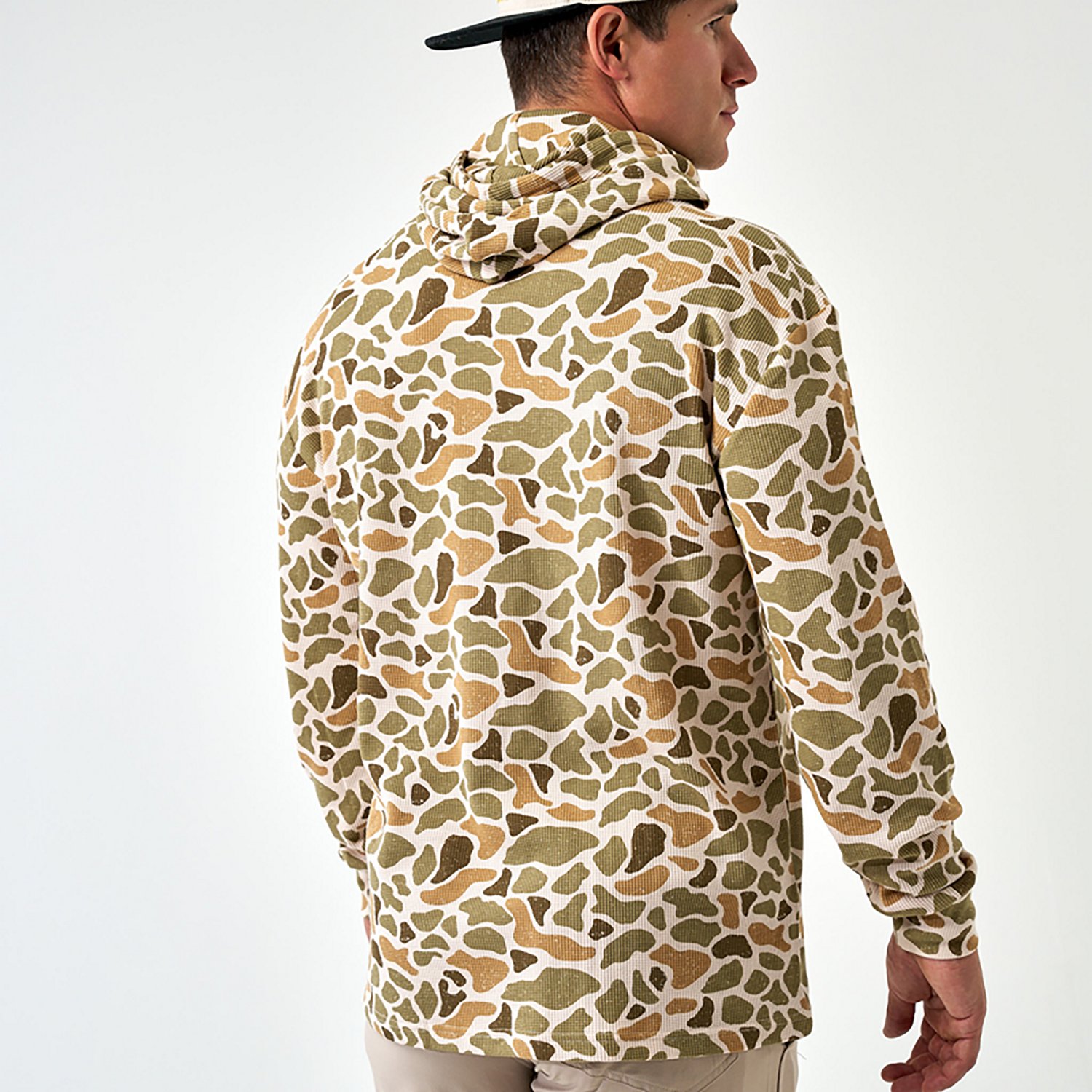 BURLEBO Men's Mallard Mayhem Thermal Hoodie - view number 2