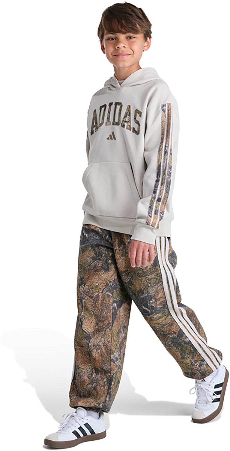 adidas Boys’ 3-Stripes Rock Camo Hoodie - view number 5