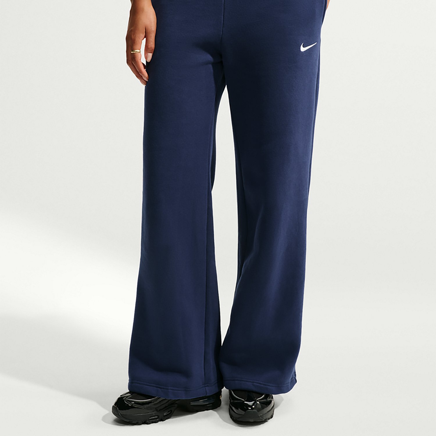 Nike Women's Studio Fleece Mid-Rise Training Pants - view number 3