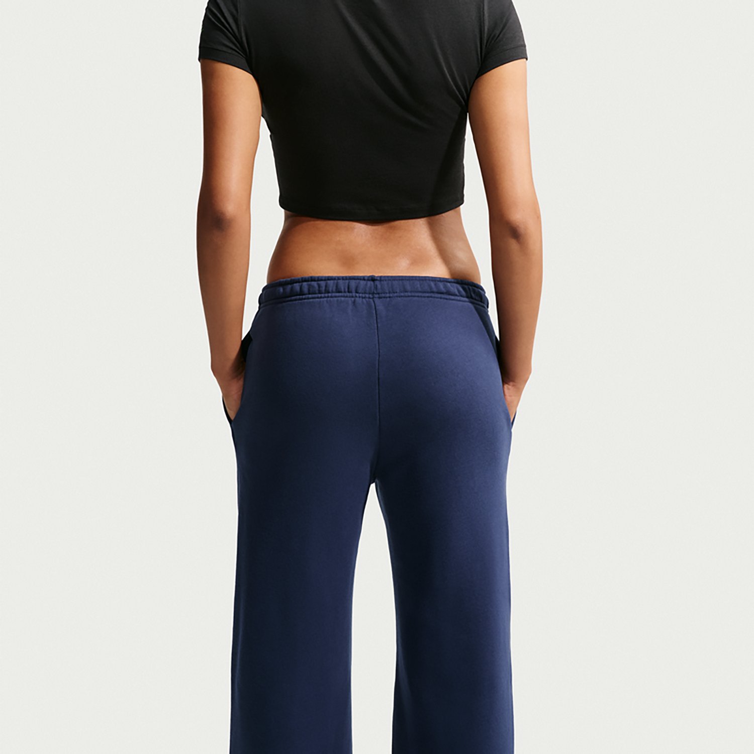 Nike Women's Studio Fleece Mid-Rise Training Pants - view number 4
